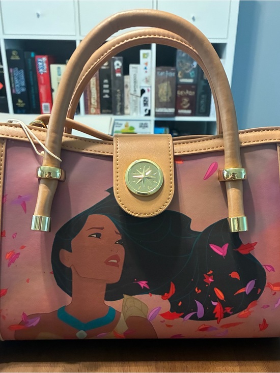 Loungefly Handbags - NWT Loungefly Disney Pocahontas Princess Scene Crossbody Bag
